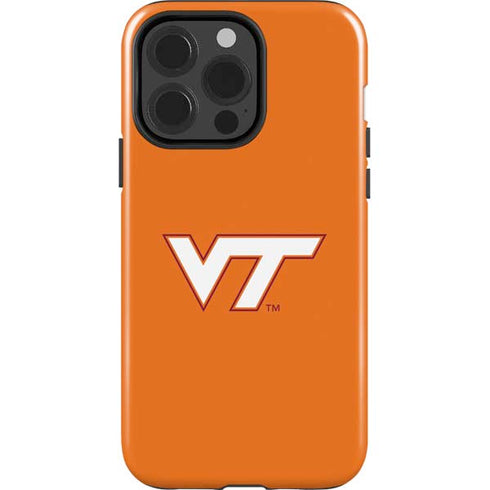Virginia Tech Orange iPhone 15 Pro Impact Case